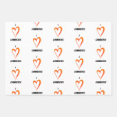 Gymnastik Wrapping Paper Set Geschenkpapier Set (Vorderseite)