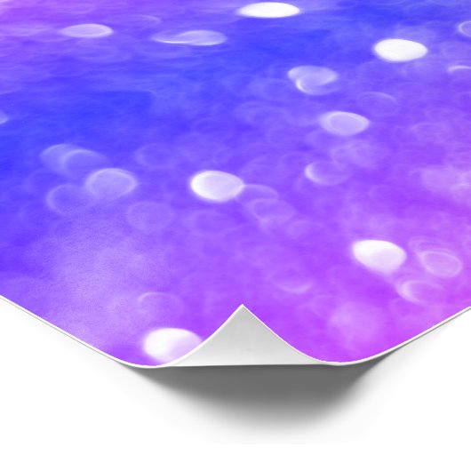 Gymnastik Zone Rainbow Sparkle Glossgedicht Poster (Ecke)