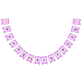 Gymnastik zum Geburtstag Wimpelkette