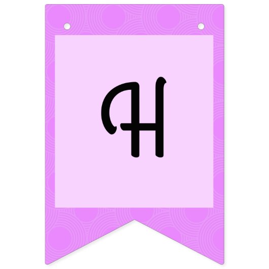 Gymnastik zum Geburtstag Wimpelkette (Zweite Fahne)