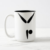 Gymnastik Zweifarbige Tasse (Links)