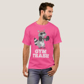 Gymnastikabfall Shirt Raccoon Funny Workshop (Vorne ganz)