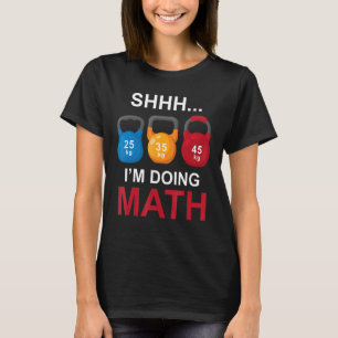 Gymnastikathlete Bodybuilding I do Mathematik 2 T-Shirt