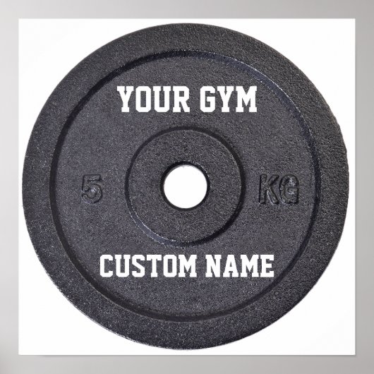 Gymnastikbesitzer oder User Funny Poster (Vorne)