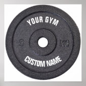 Gymnastikbesitzer oder User Funny Poster (Vorne)