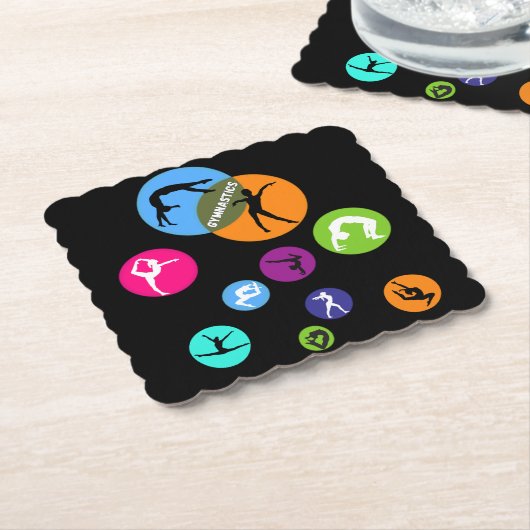 Gymnastikblase Untersetzer (angewinkelt)