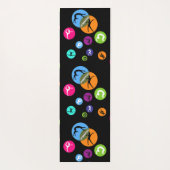 Gymnastikblase Yogamatte (Rückseite)