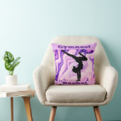 Gymnastikboden, Beam, Vault, Bars nach Maß Lila Kissen (Stuhl )