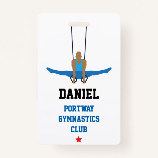 Gymnastikclub Ausweis (Vorderseite)