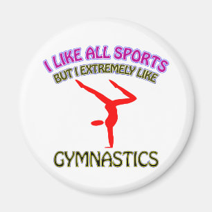 Gymnastikentwürfe Magnet