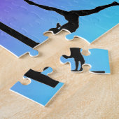 Gymnastikereignisse Cooles Gradientpuzzle Puzzle (Seite)