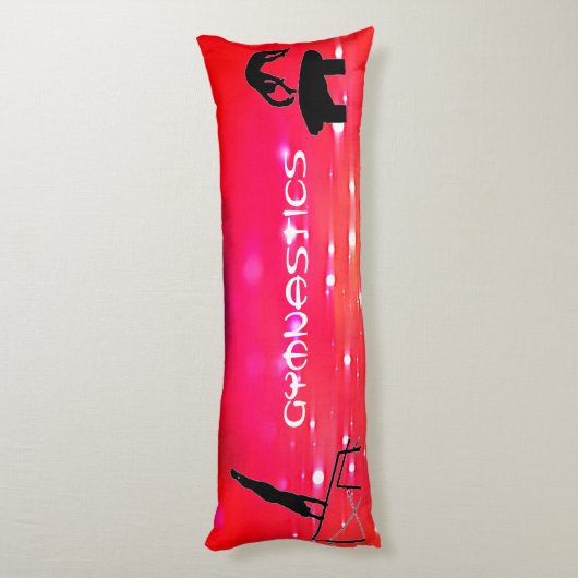 Gymnastikereignisse Körperpilz Seitenschläferkissen (Rückseite (Vertikal))