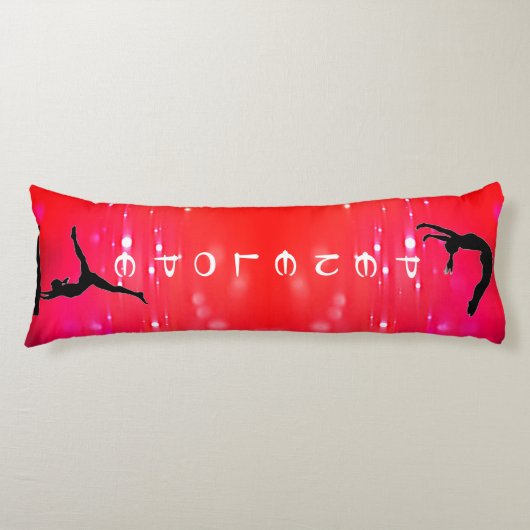 Gymnastikereignisse Körperpilz Seitenschläferkissen (Vorderseite)