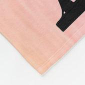 Gymnastikfähigkeiten Fleece Blankon mit Namen (Ecke)