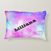 Gymnastikfähigkeiten Kreuzworträtsel Akzent Kissen (Rückseite)