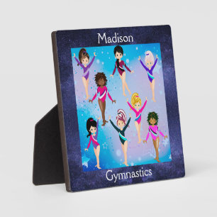 Gymnastikfreunde: Diese Gymnastik sieht aus wie wi Fotoplatte