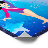 Gymnastikfreunde: Diese Gymnastik sieht aus wie wi Poster (Ecke)