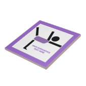 Gymnastikgeschenke, Gymnastikdarsteller nach Maß Fliese (Seite)