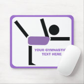 Gymnastikgeschenke, Gymnastikdarsteller nach Maß Mousepad (Mit Mouse)