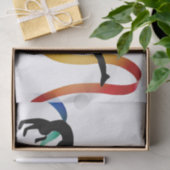 Gymnastikgewebe Seidenpapier (Geschenk)