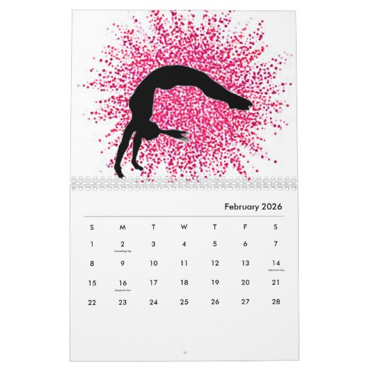 Gymnastikkalender Kalender (Feb 2026)