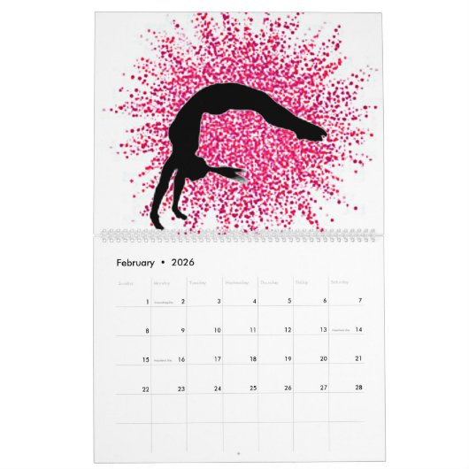 Gymnastikkalender Kalender (Feb 2026)