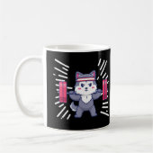 Gymnastikkatze Kaffeetasse (Links)