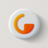 Gymnastikklub Abzeichen Button (Vorderseite)