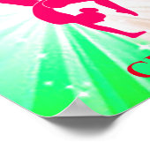Gymnastikleuchten Poster (Ecke)