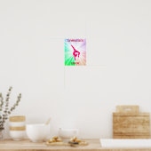 Gymnastikleuchten Poster (Küche)