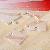 Gymnastikleuchten Rätsel mit Gymnast. Puzzle (Seite)