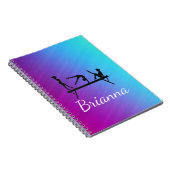 Gymnastikleuchter Notizblock (Rechte Seite)