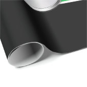 Gymnastikmodus Cool Gymnastiktrainer Geschenkpapier (Rolleneckpunkt)