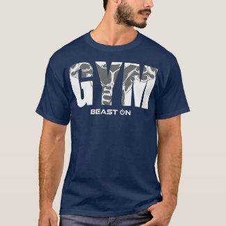 Gymnastikmuskeln auf Gym Motivation Fitness Sayi T-Shirt