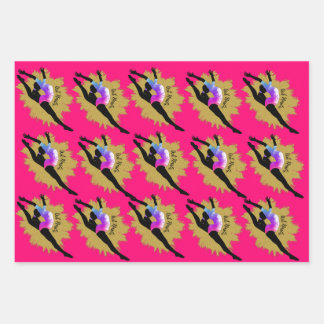 Gymnastikpapier Geschenkpapier Set