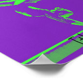 Gymnastikplakat "Es ist mein Leben" Poster (Ecke)