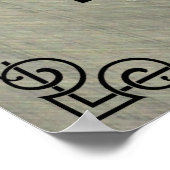 Gymnastikplakat zur Fitness #013 Poster (Ecke)