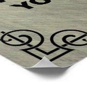 Gymnastikplakat zur Fitness #021 Poster (Ecke)