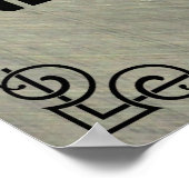 Gymnastikplakat zur Fitness #039 Poster (Ecke)