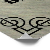 Gymnastikplakat zur Fitness #050 Poster (Ecke)