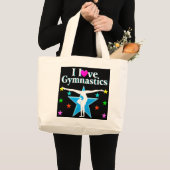 GYMNASTIKPRINZIP JUMBO STOFFBEUTEL (Vorderseite (Produkt))