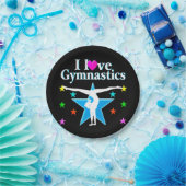GYMNASTIKPRINZIP PAPPTELLER (Party)
