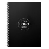 Gymnastikprotokoll mit benutzerdefiniertem Logo Notizblock (Vorderseite)