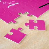 Gymnastikpuzzle mit Gymnast auf ungleichen Bars. Puzzle (Seite)