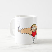 Gymnastikrennen Kaffeetasse (Vorderseite Links)