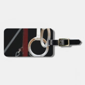 Gymnastikringe Gepäckanhänger (Vorderseite horizontal)