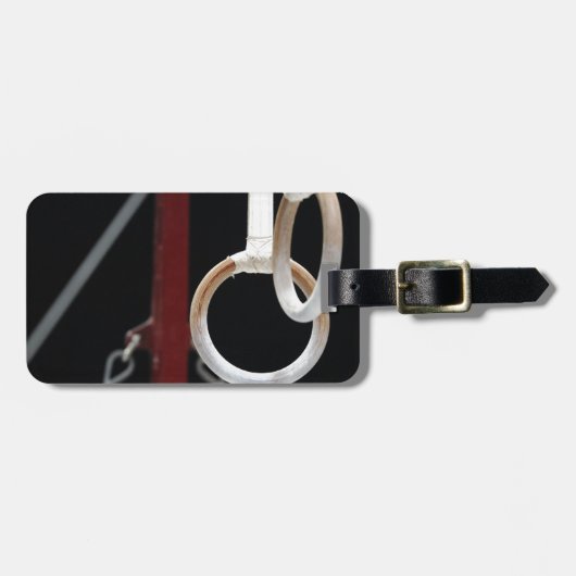 Gymnastikringe Gepäckanhänger (Vorderseite horizontal)