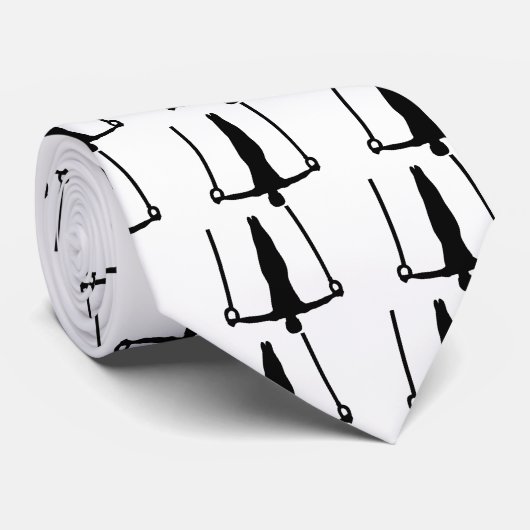 Gymnastikringe Krawatte (Gerollt)