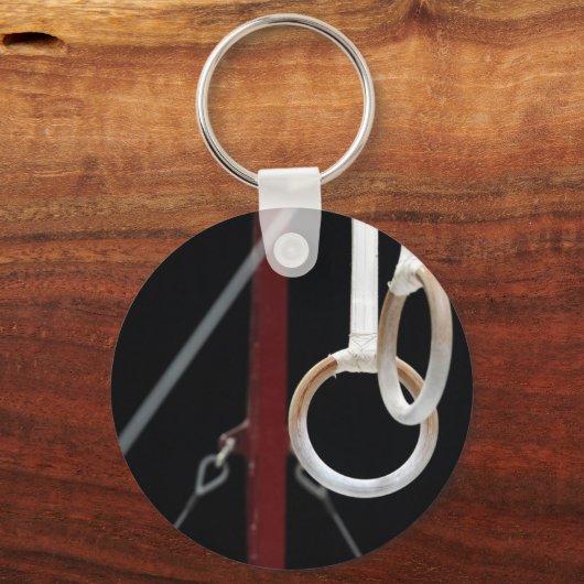 Gymnastikringe Schlüsselanhänger (Vorderseite)