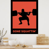 Gymnastiksaal für gehobene Fitness Poster (Küche)